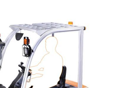Empilhadeira/Empilhador eléctrico contrabalançado de 4 rodas 