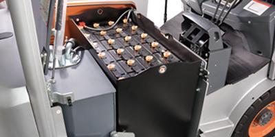 Empilhadeira/Empilhador eléctrico contrabalançado de 4 rodas 