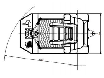 Rebocador/Reboque elétrico 1,200kg 