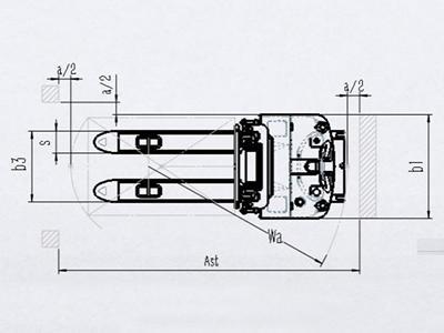 Stacker elétrico 1,000-2,000kg XE 