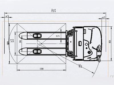 Stacker elétrico 1,500kg XEB 