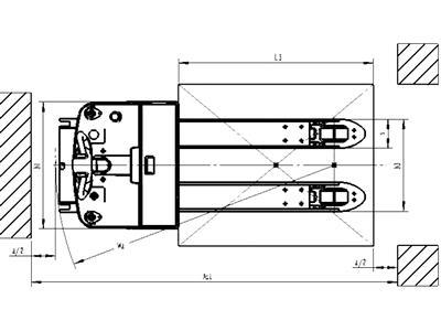 Porta-paletes elétrico 2,000-3,000kg XPA 